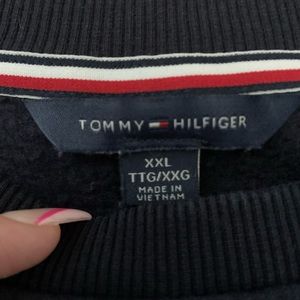 XXL Tommy Hilfiger mens crewneck navy
